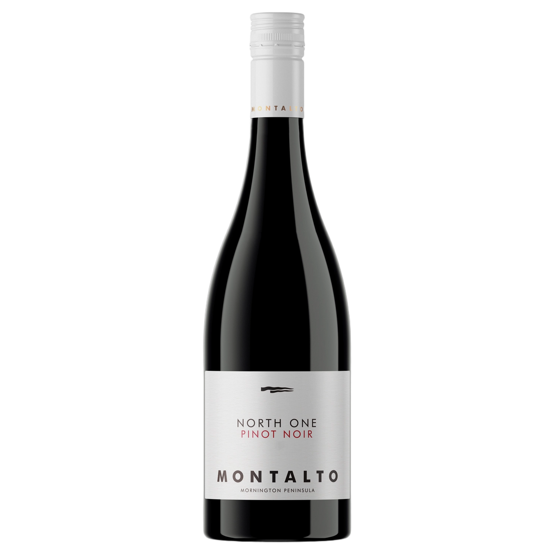A bottle of 2023 Montalto Single Vineyard North One Pinot Noir 750ml Red Wine