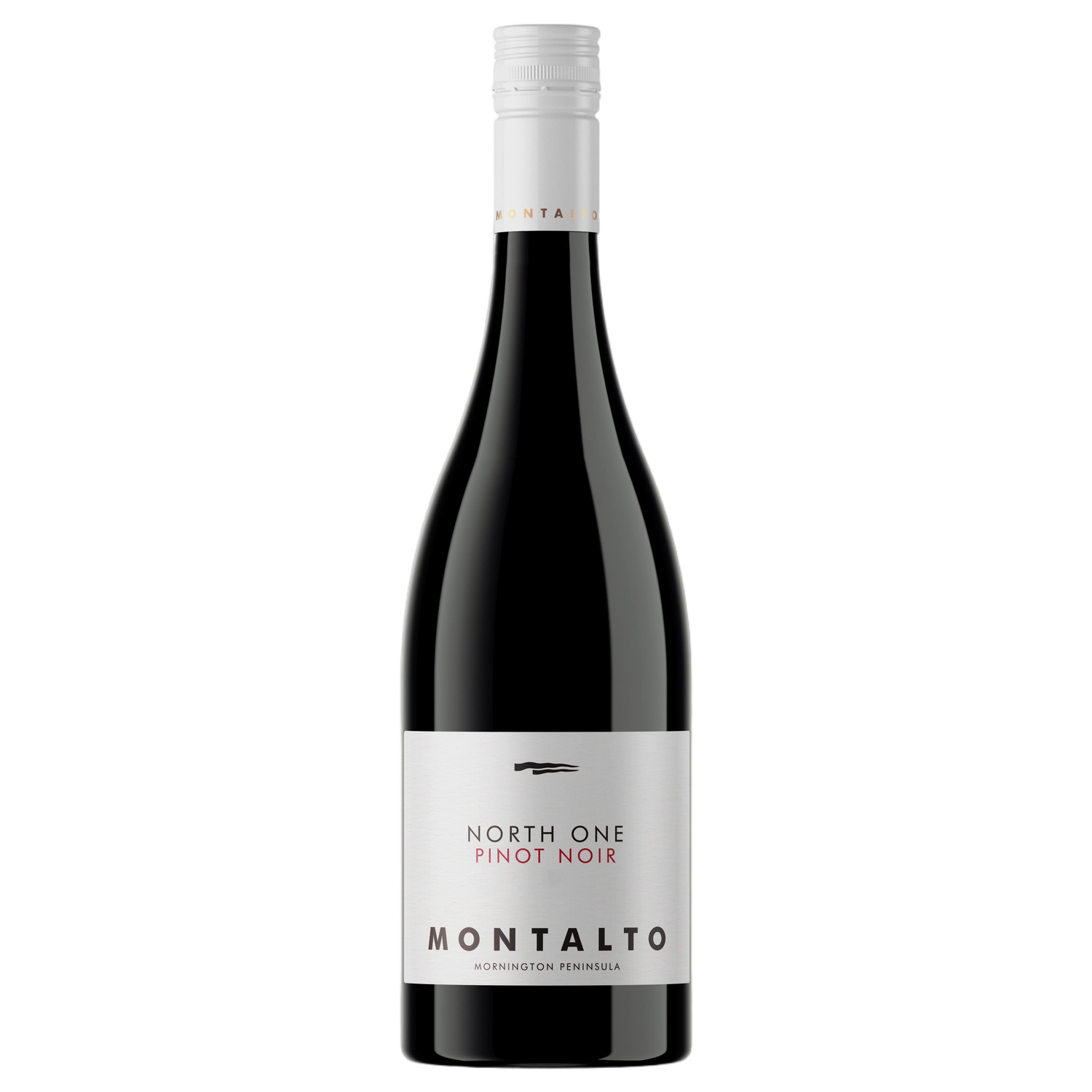 A bottle of 2023 Montalto Single Vineyard North One Pinot Noir 750ml Red Wine