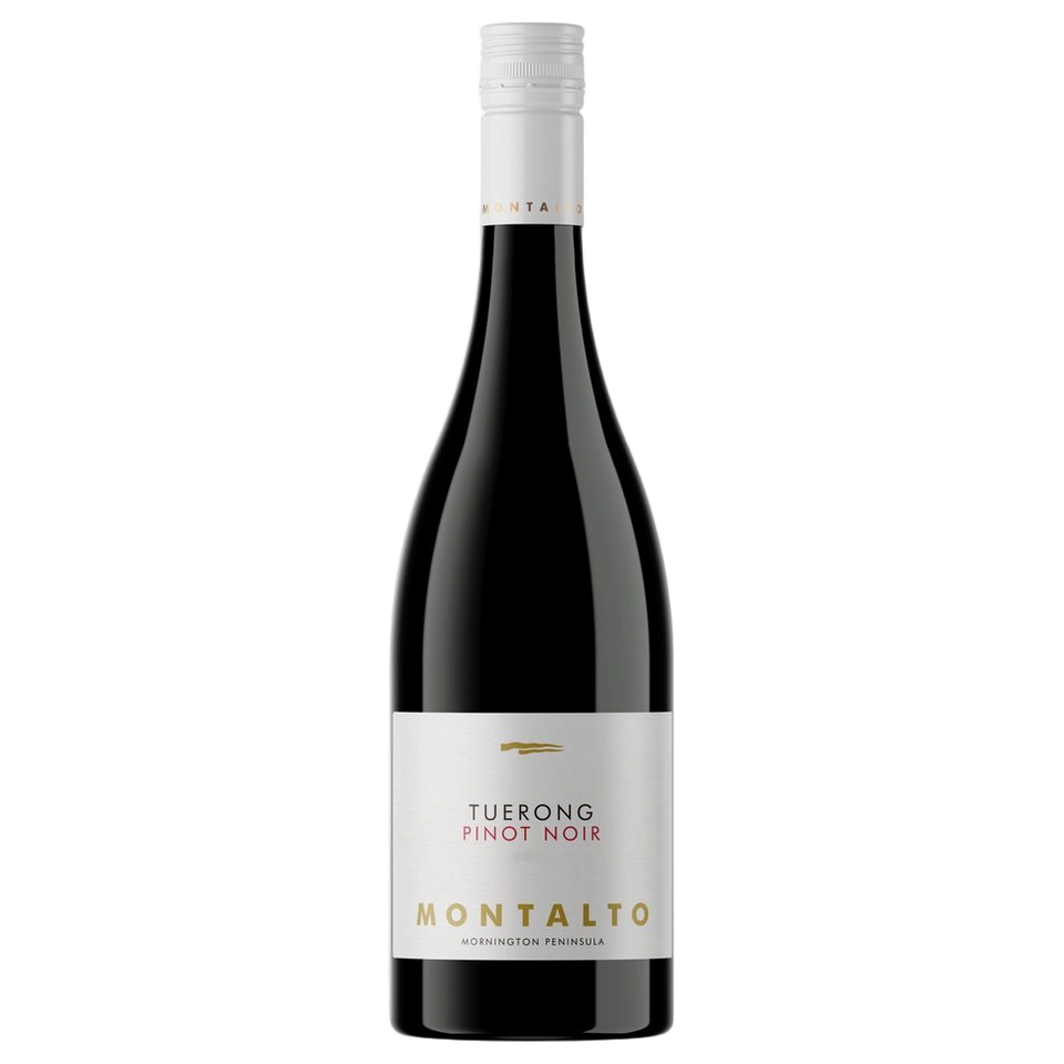 A bottle of 2023 Montalto Single Vineyard Tuerong Pinot Noir 750ml Red Wine