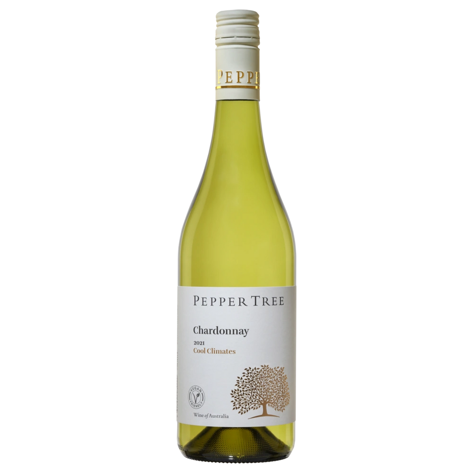 A bottle of 2024 Pepper Tree Chardonnay 750ml White Wine