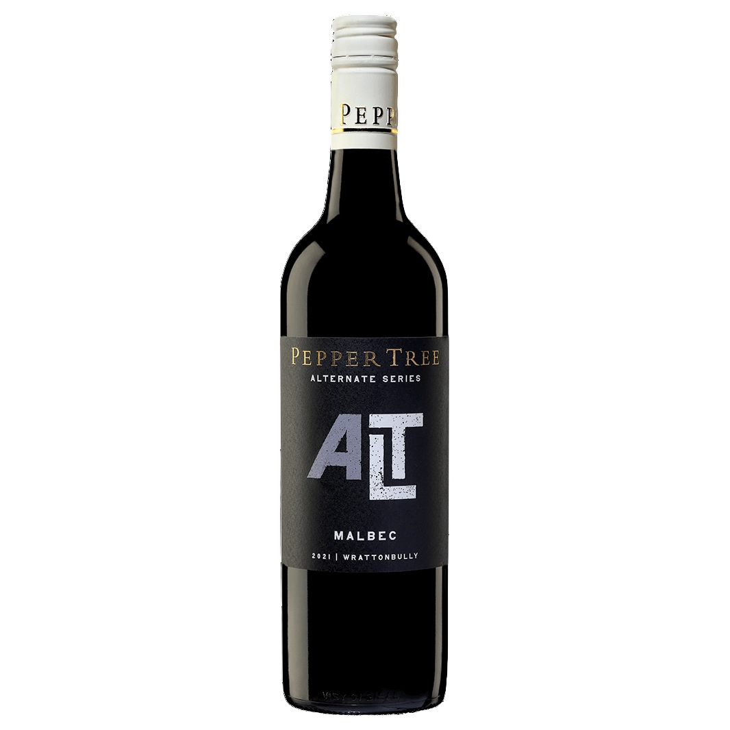 A bottle of Pepper Tree Alternative Series Malbec 2021 750ml Red Wine