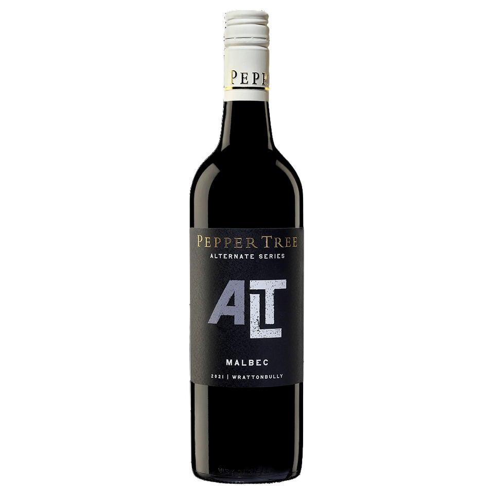 A bottle of Pepper Tree Alternative Series Malbec 2021 750ml Red Wine