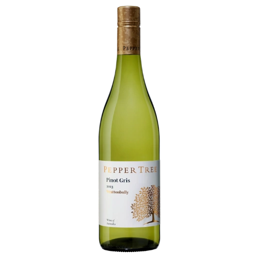 A bottle of 2024 Pepper Tree Pinot Gris 750ml White Wine