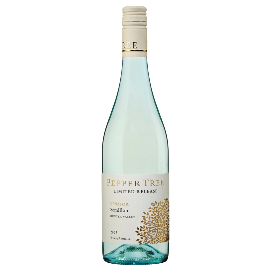 A bottle of 2023 Pepper Tree Venator Semillon 750ml White Wine