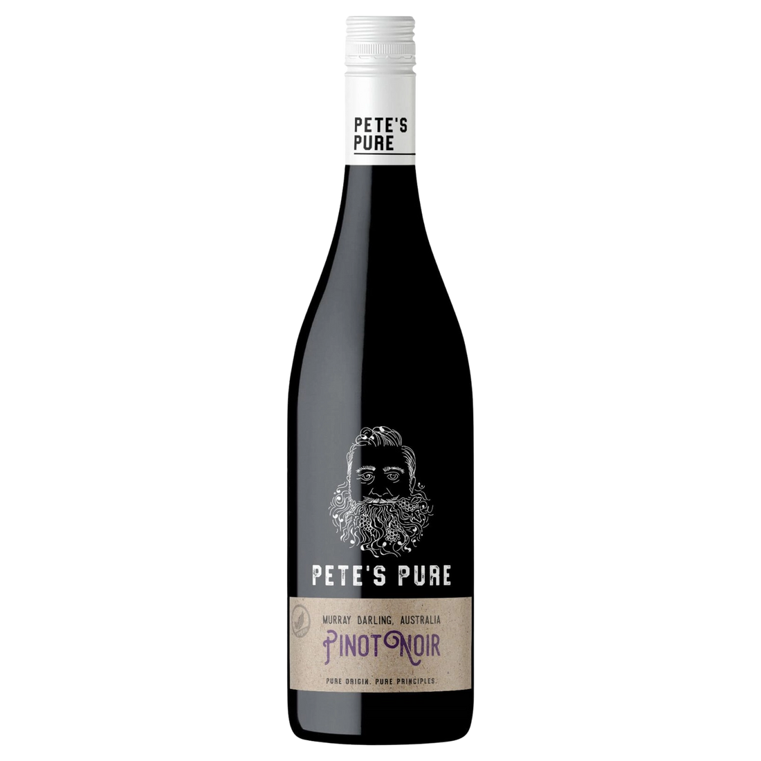 A bottle of 2024 Petes Pure Pinot Noir 750ml Red Wine