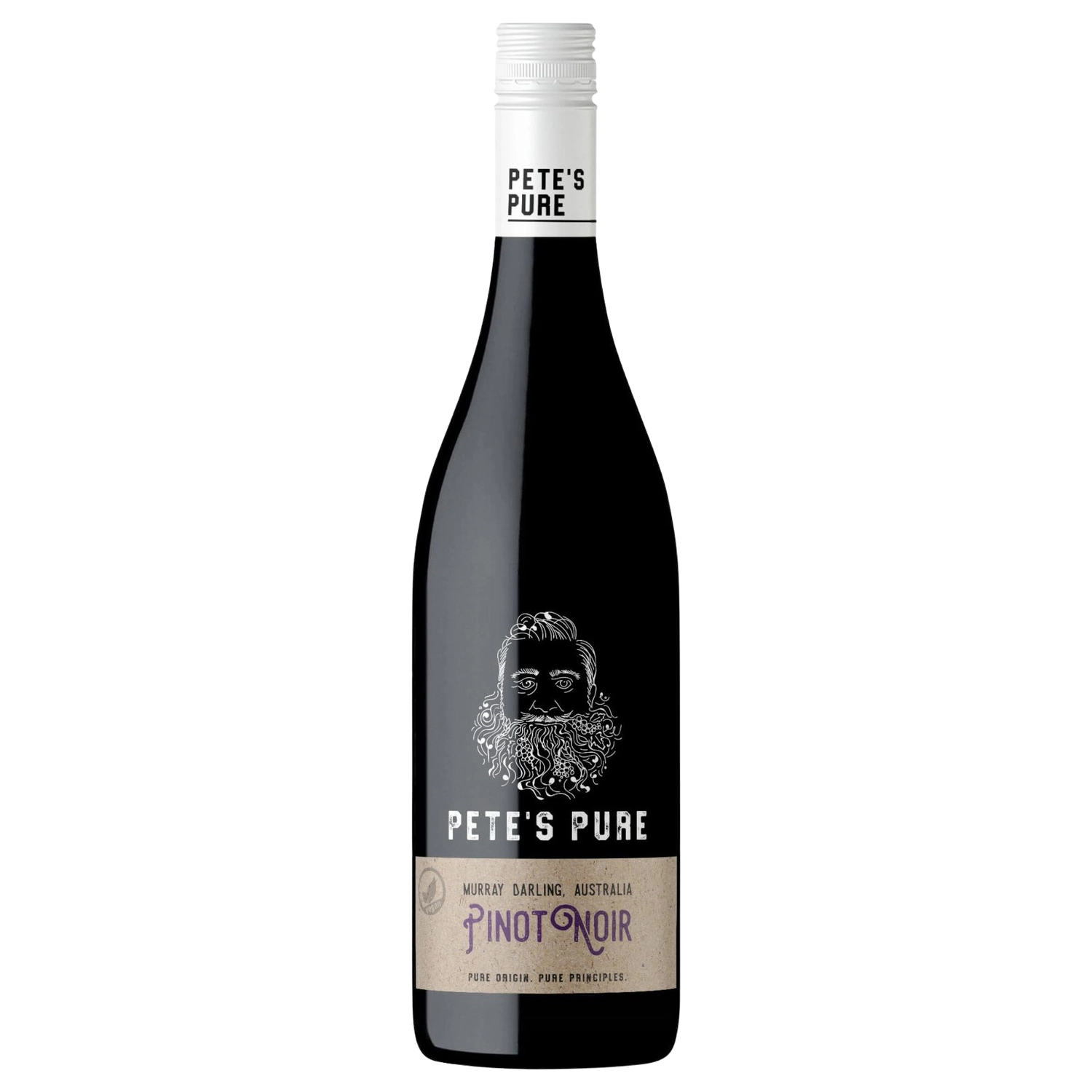 A bottle of 2024 Petes Pure Pinot Noir 750ml Red Wine