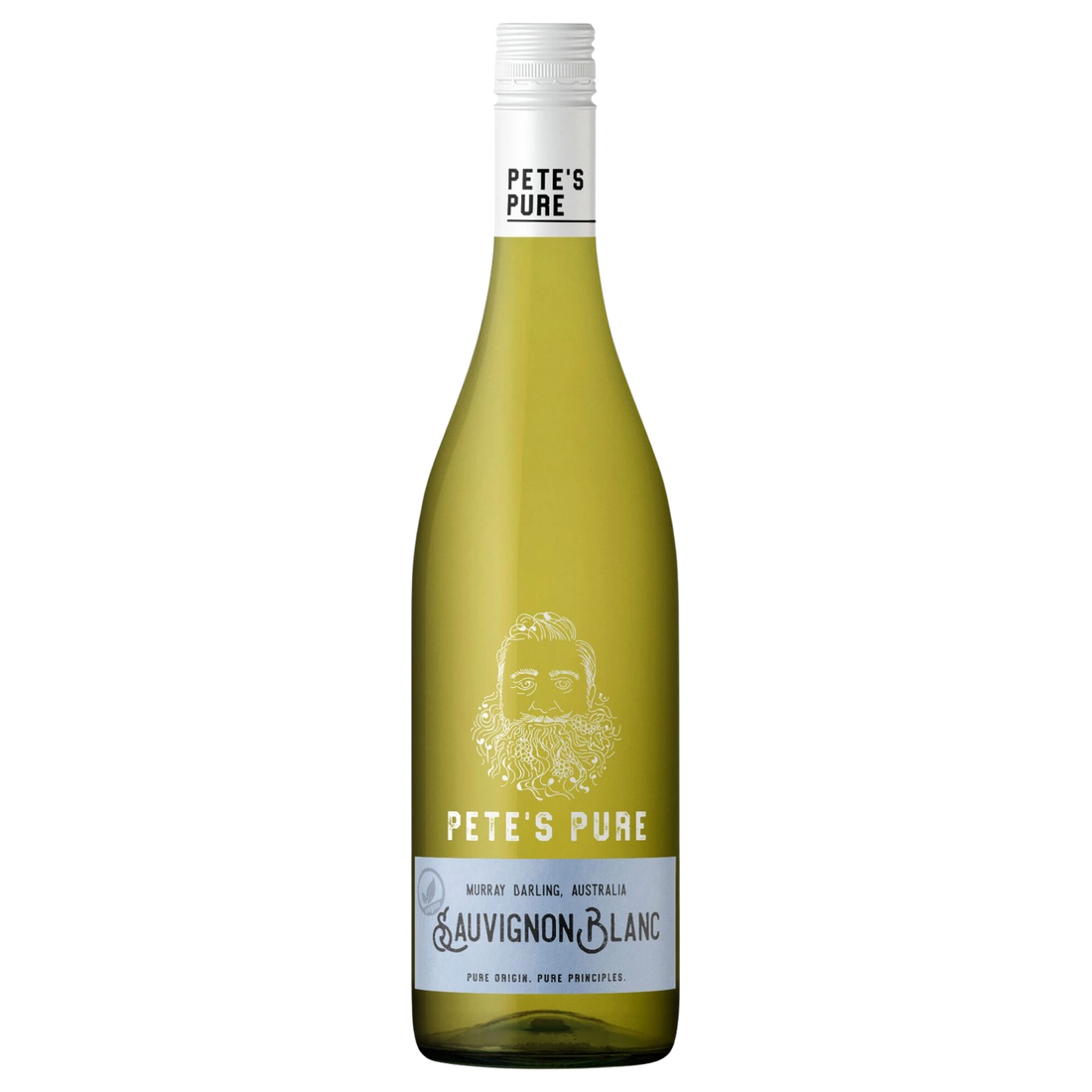 A bottle of 2024 Petes Pure Sauvignon Blanc 750ml White Wine