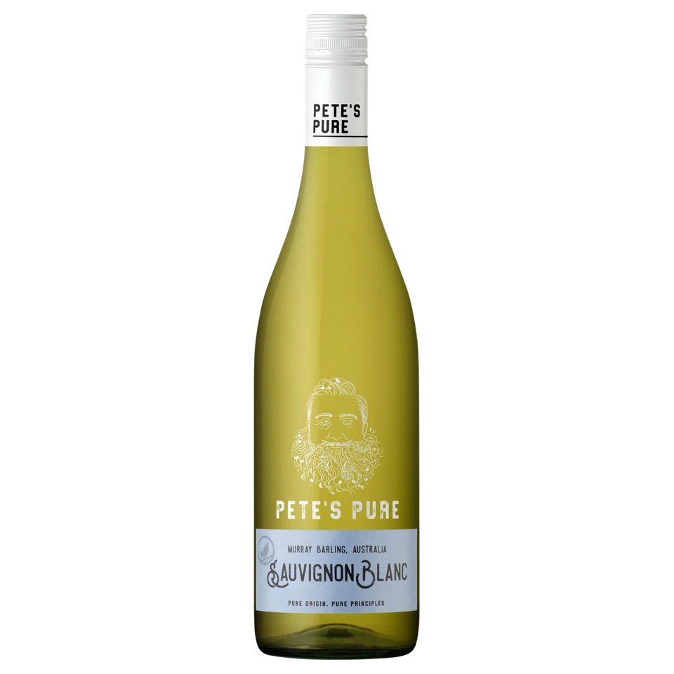 A bottle of 2024 Petes Pure Sauvignon Blanc 750ml White Wine