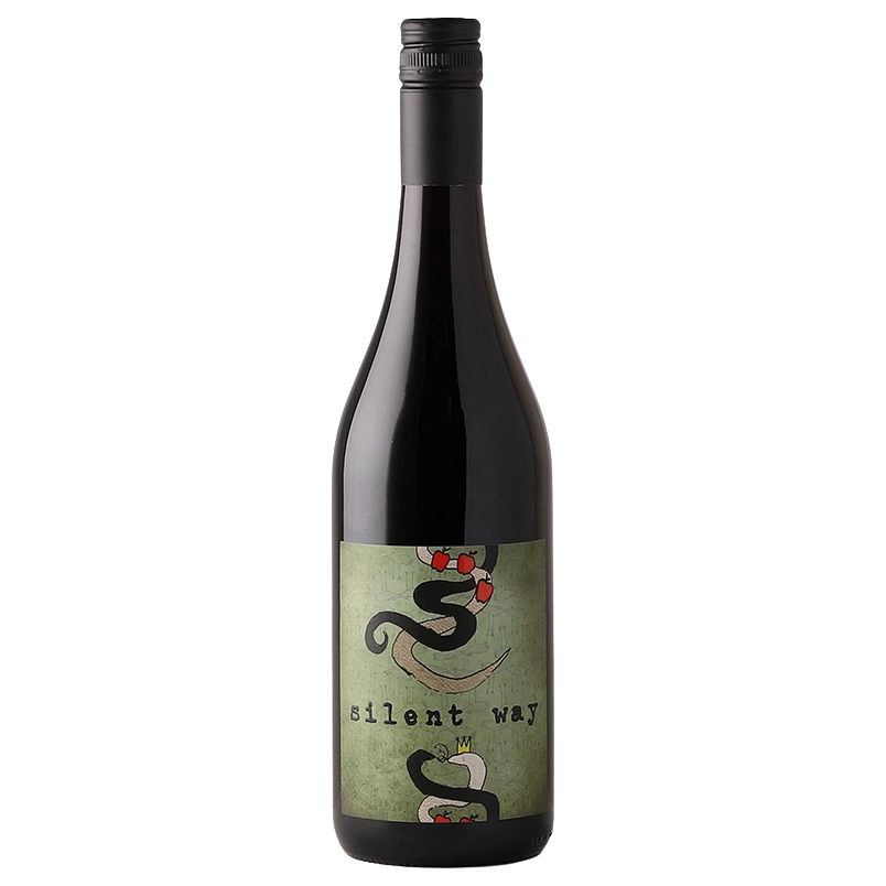 A bottle of 2022 Silent Way Shiraz Malbec 750ml Red Wine