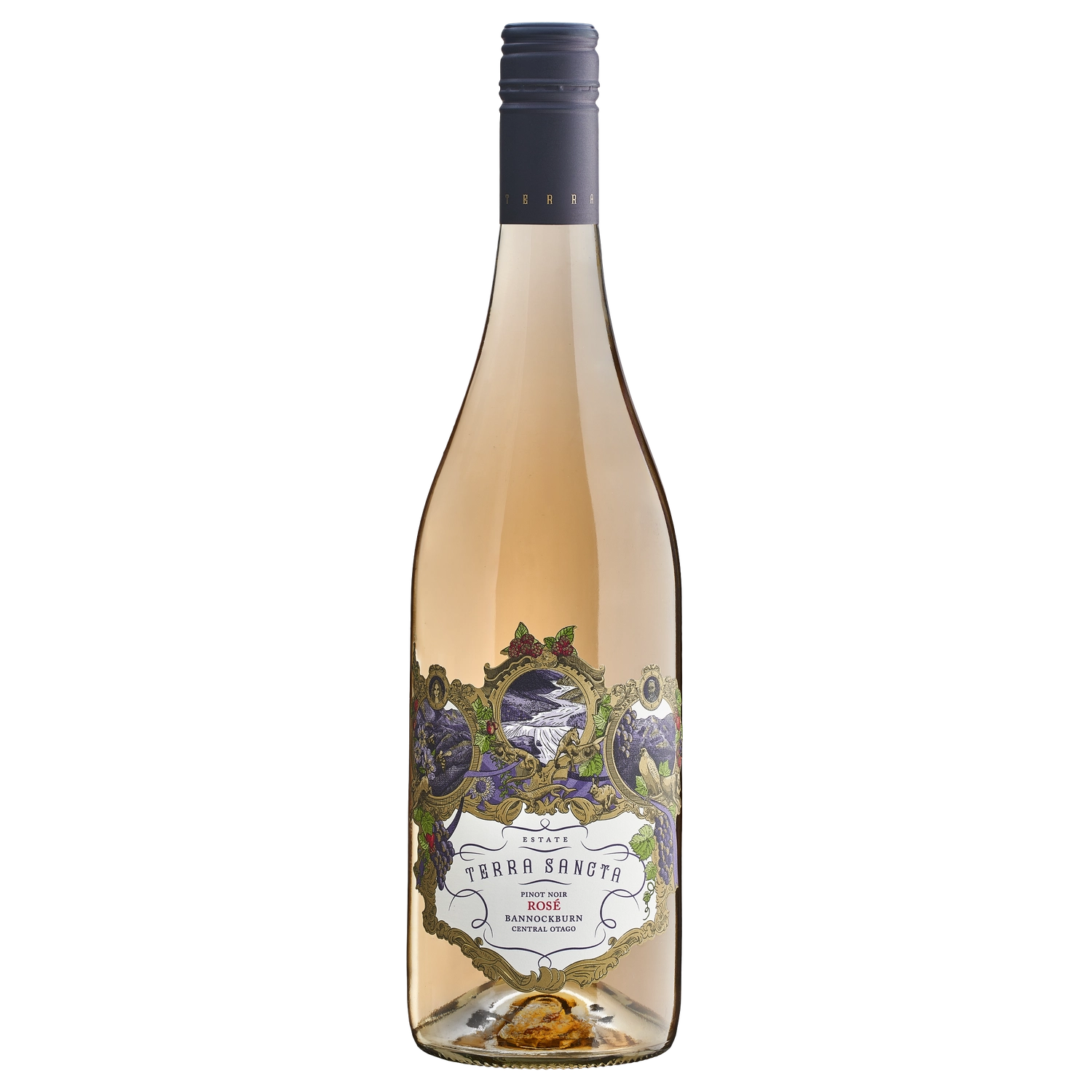 A bottle of 2024 Terra Sancta Estate Rose (100% Pinot Noir) 750ml Rose Wine