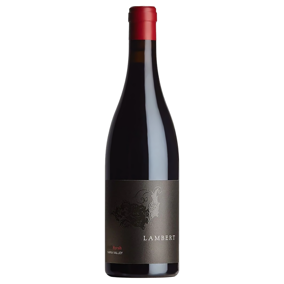 A bottle of 2024 Lambert Syrah 750ml Red Wine