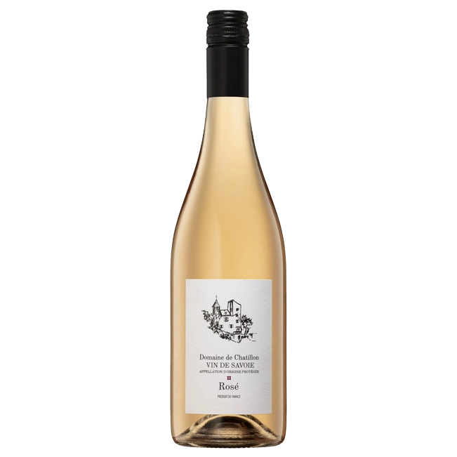 A bottle of 2023 Domaine de Chatillon Rose 750ml Rose Wine