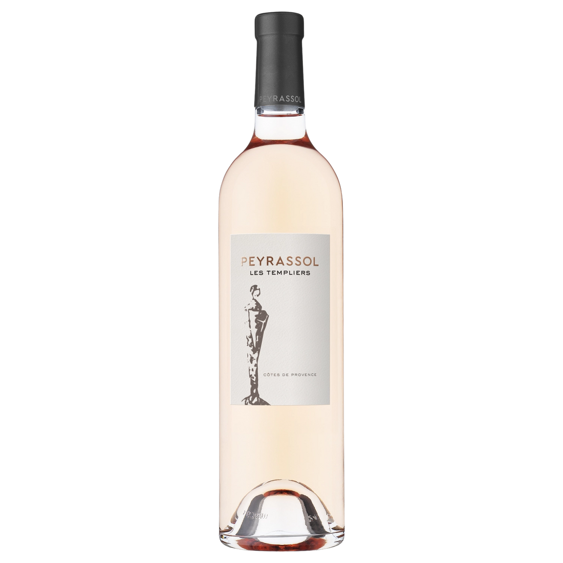 A bottle of 2023 Peyrassol Les Templiers Rose Cotes de Provence 750ml Rose Wine