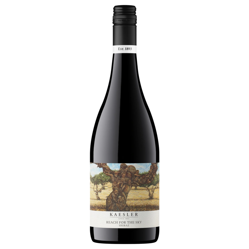A bottle of 2022 Kaesler Reach for the Sky Shiraz 750ml Red Wine