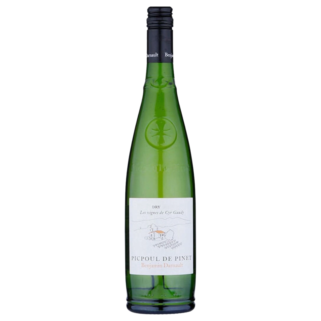 A bottle of 2023 Chateau Maris Benjamin Darnault Picpoul de Pinet 750ml White Wine