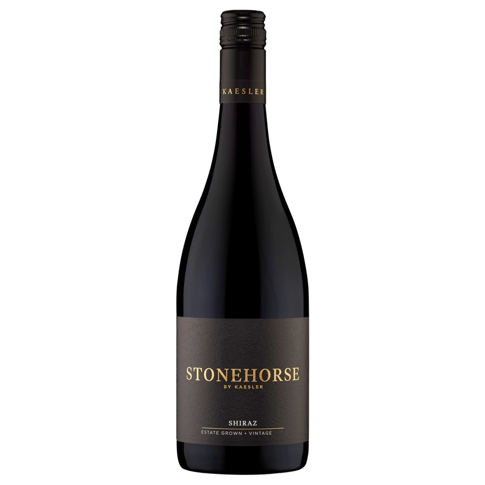 A bottle of 2022 Kaesler Stonehorse Shiraz 750ml Red Wine