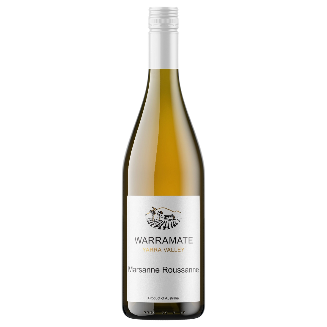 A bottle of 2022 Warramate Marsanne Roussanne 750ml White Wine