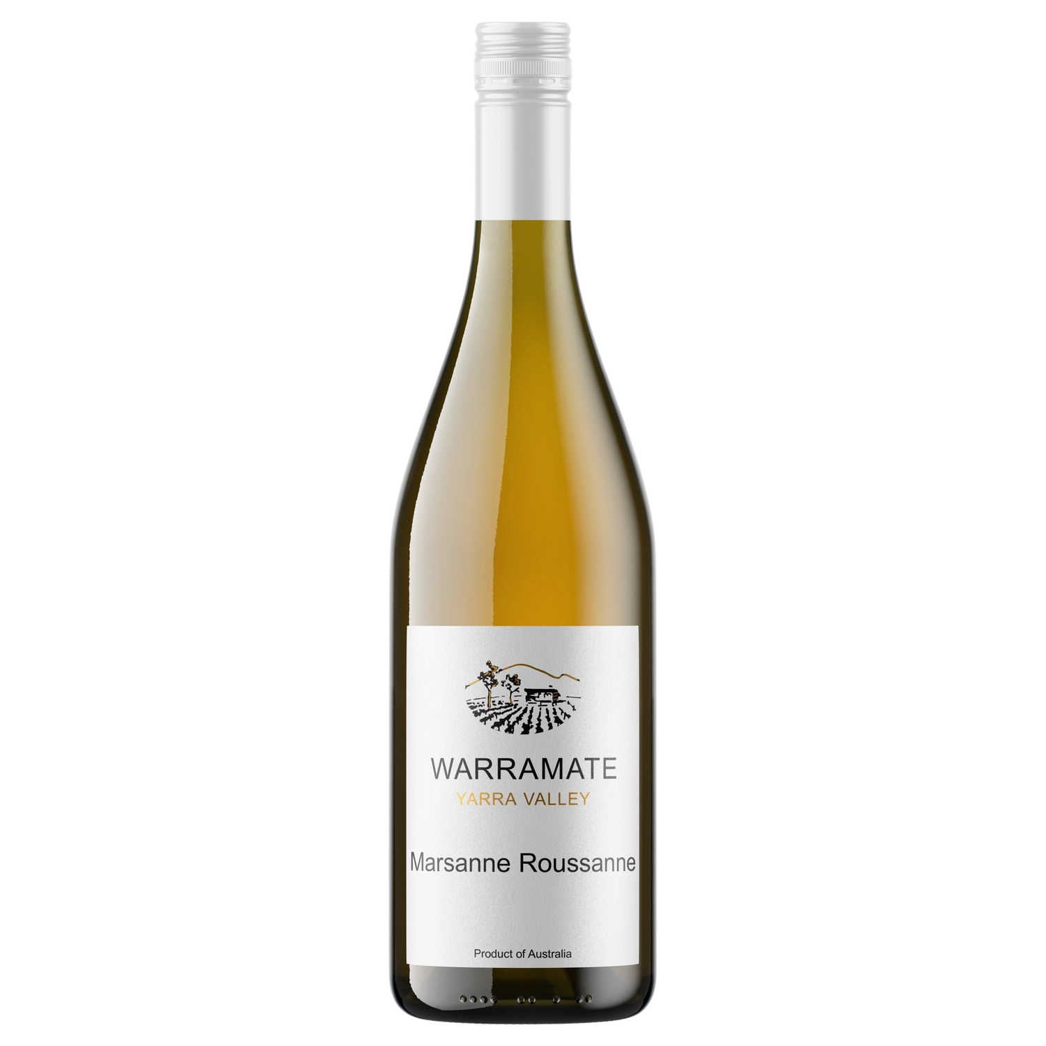 A bottle of 2022 Warramate Marsanne Roussanne 750ml White Wine