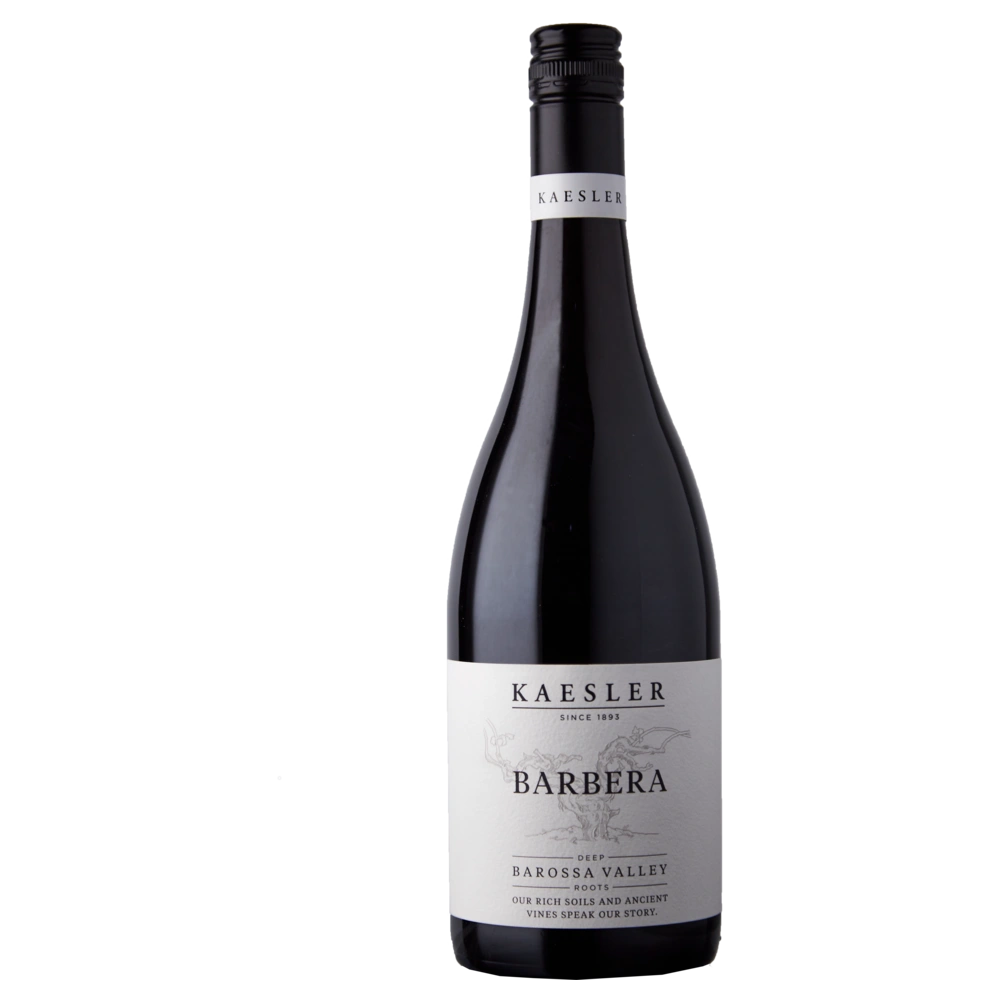 A bottle of 2023 Kaesler Barbera 750ml Red Wine