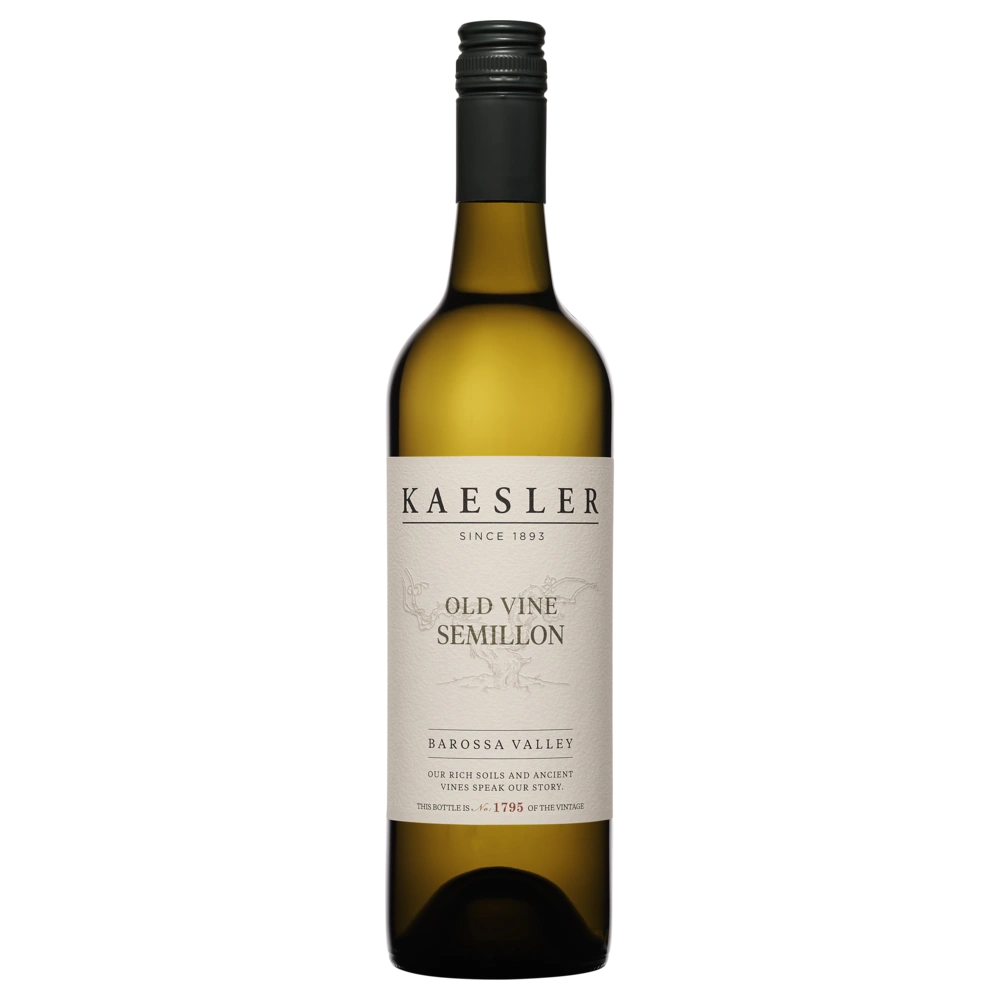 A bottle of 2024 Kaesler Old Vine Semillon 750ml White Wine