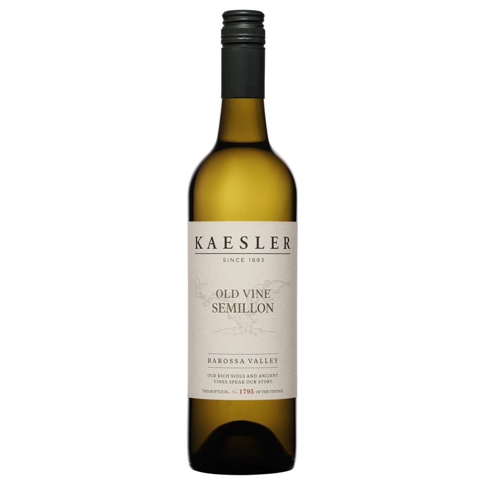 A bottle of 2024 Kaesler Old Vine Semillon 750ml White Wine