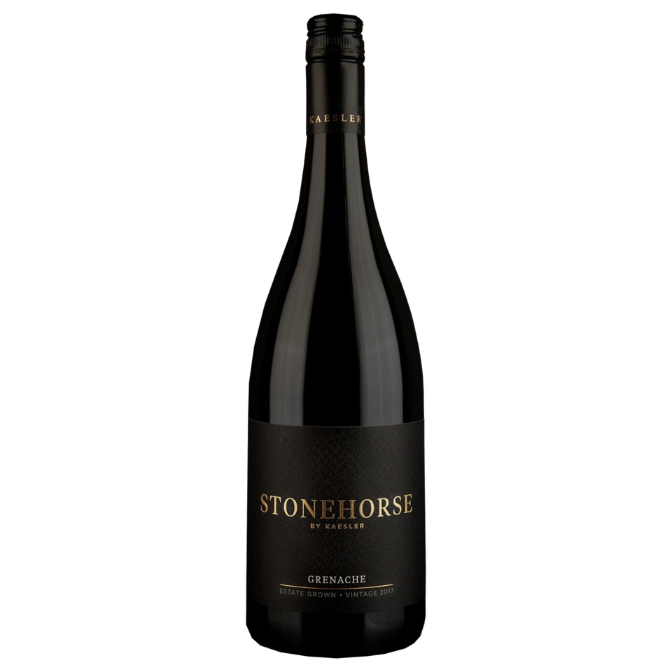 A bottle of 2017 Kaesler Sonehorse Grenache 750ml Red Wine