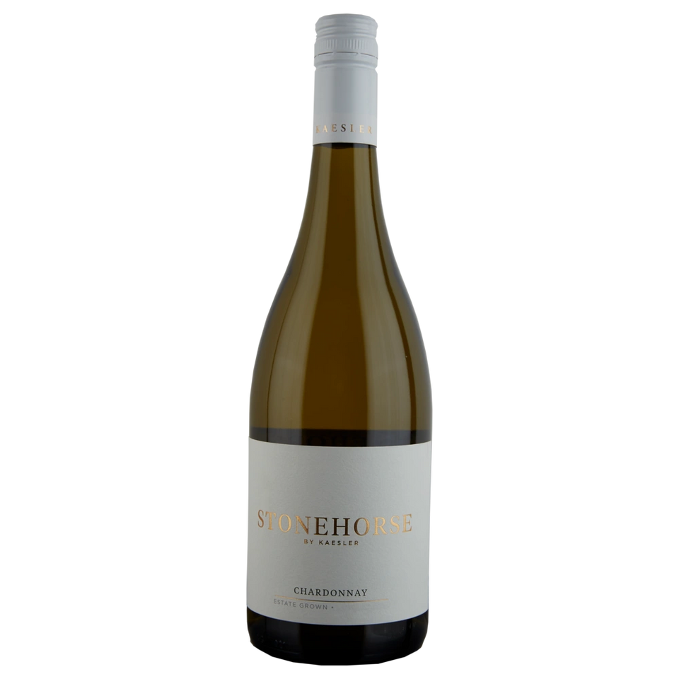 A bottle of 2024 Kaesler Stonehorse Chardonnay 750ml White Wine