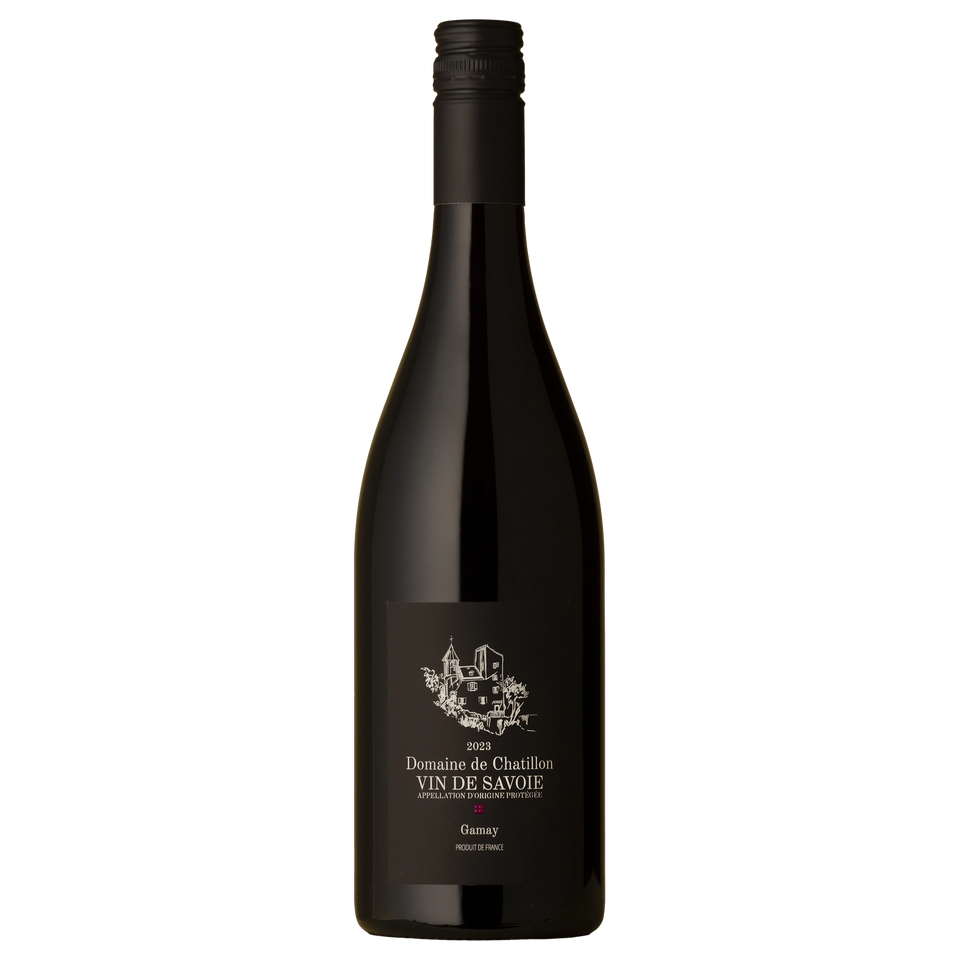 A bottle of 2023 Domaine de Chatillon Gamay 750ml Red Wine