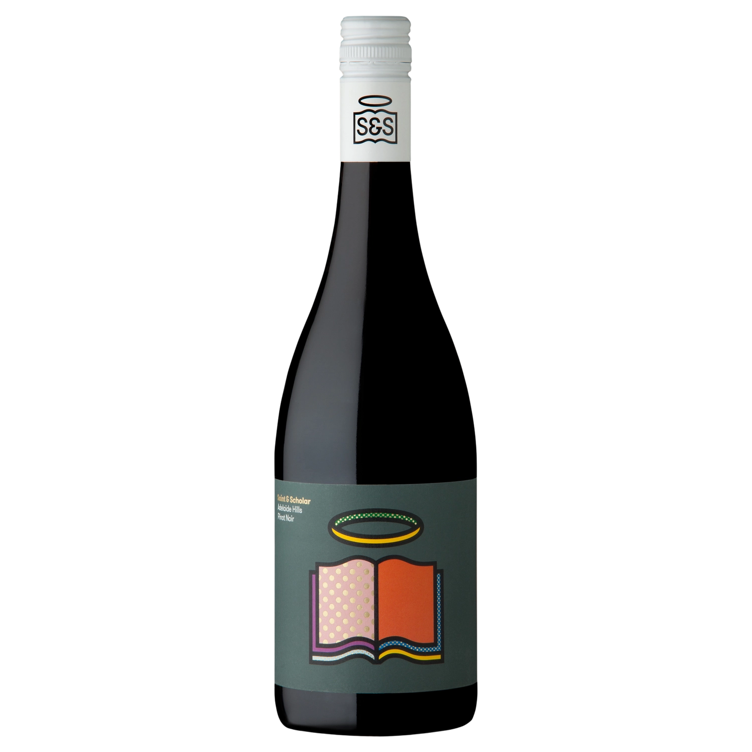 A bottle of 2022 Saint & Scholar Pinot Noir 750ml Red Wine