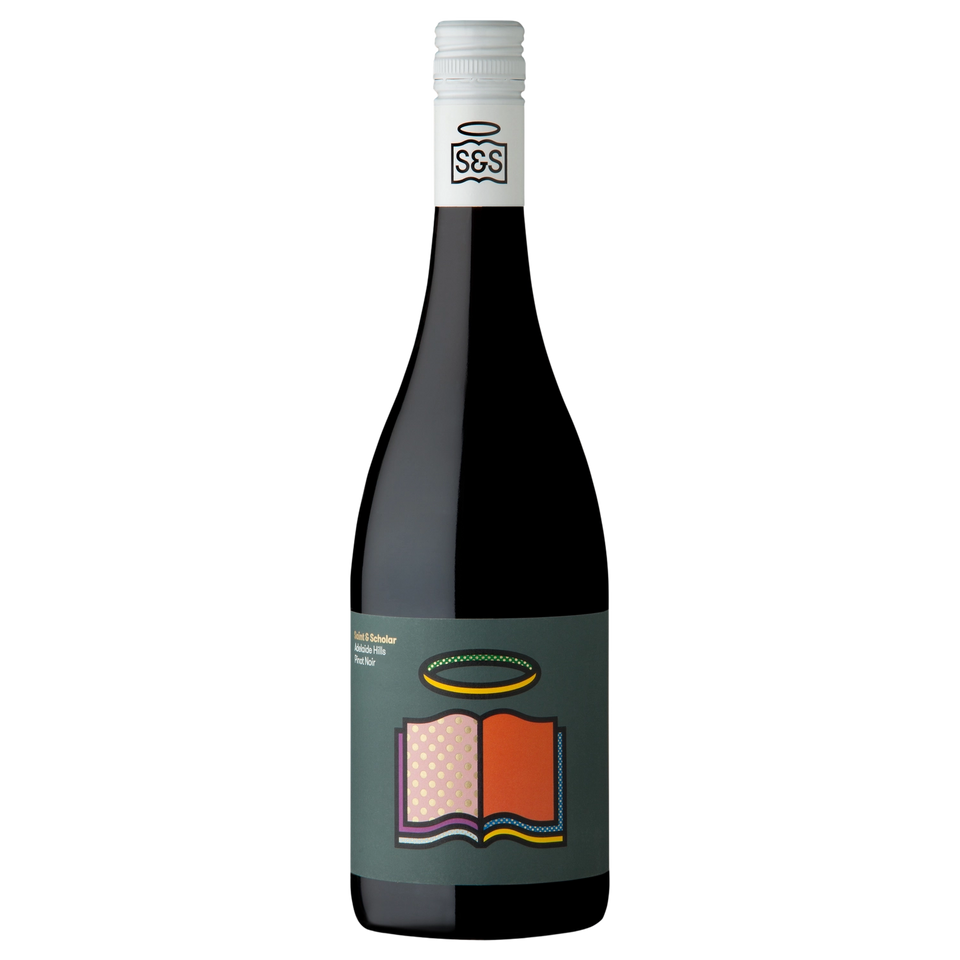 A bottle of 2022 Saint & Scholar Pinot Noir 750ml Red Wine