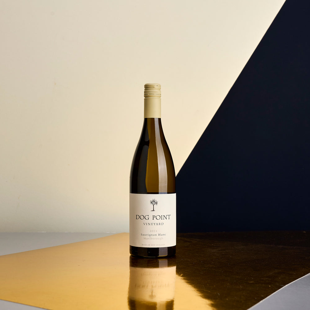A bottle of 2024 Dog Point Sauvignon Blanc 750ml White Wine