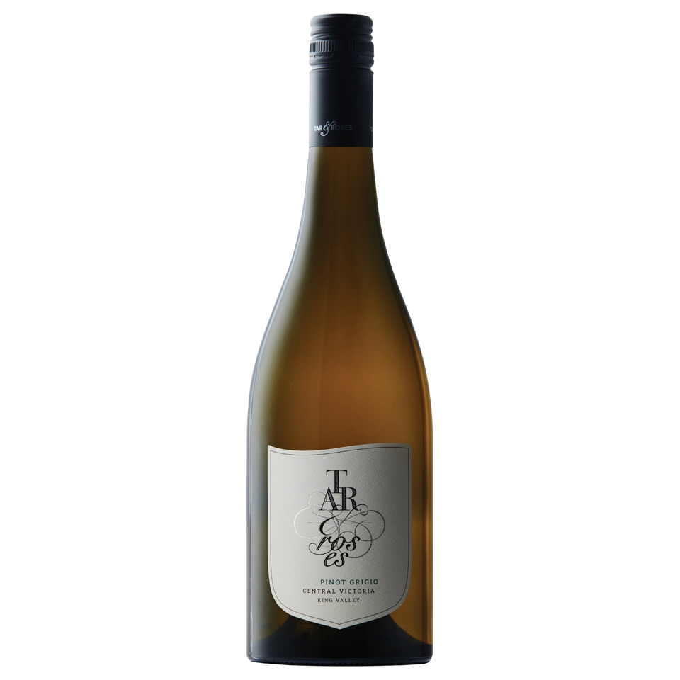 A bottle of 2025 Tar & Roses Pinot Grigio 750ml White Wine