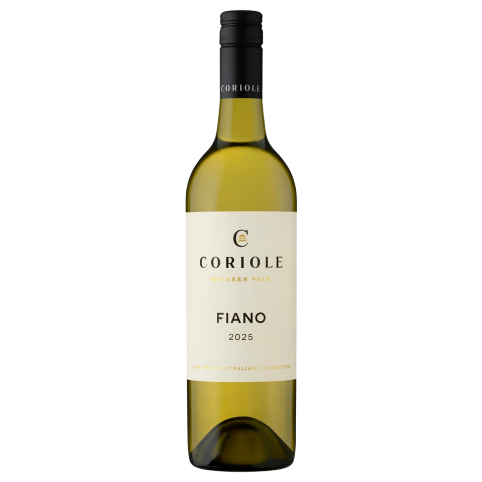 A bottle of 2025 Coriole Fiano 750ml White Wine