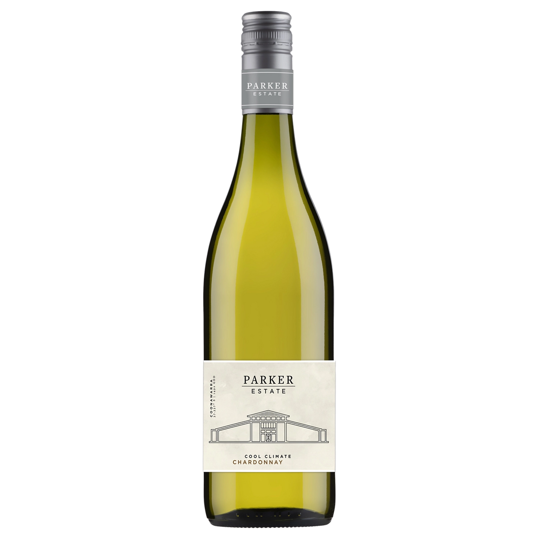 A bottle of Parker Estate Cool Climate Chardonnay 2024 750ml White Wine