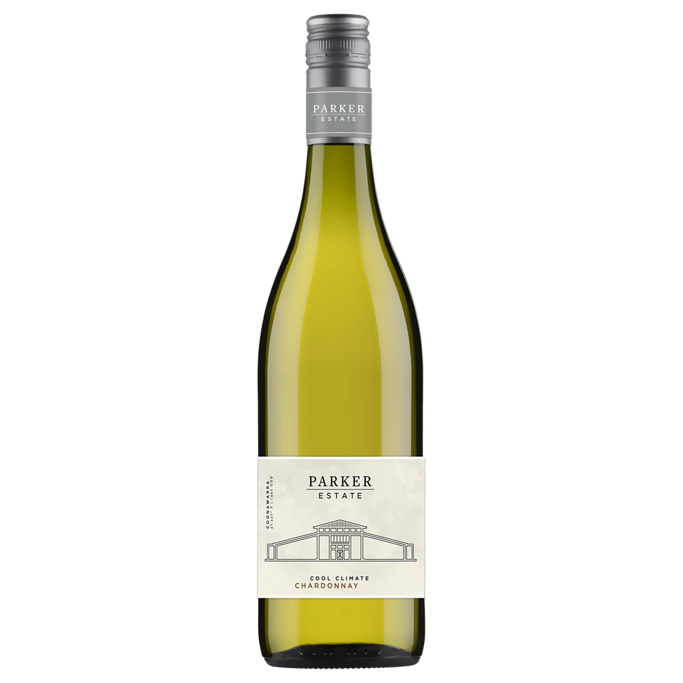 A bottle of Parker Estate Cool Climate Chardonnay 2024 750ml White Wine