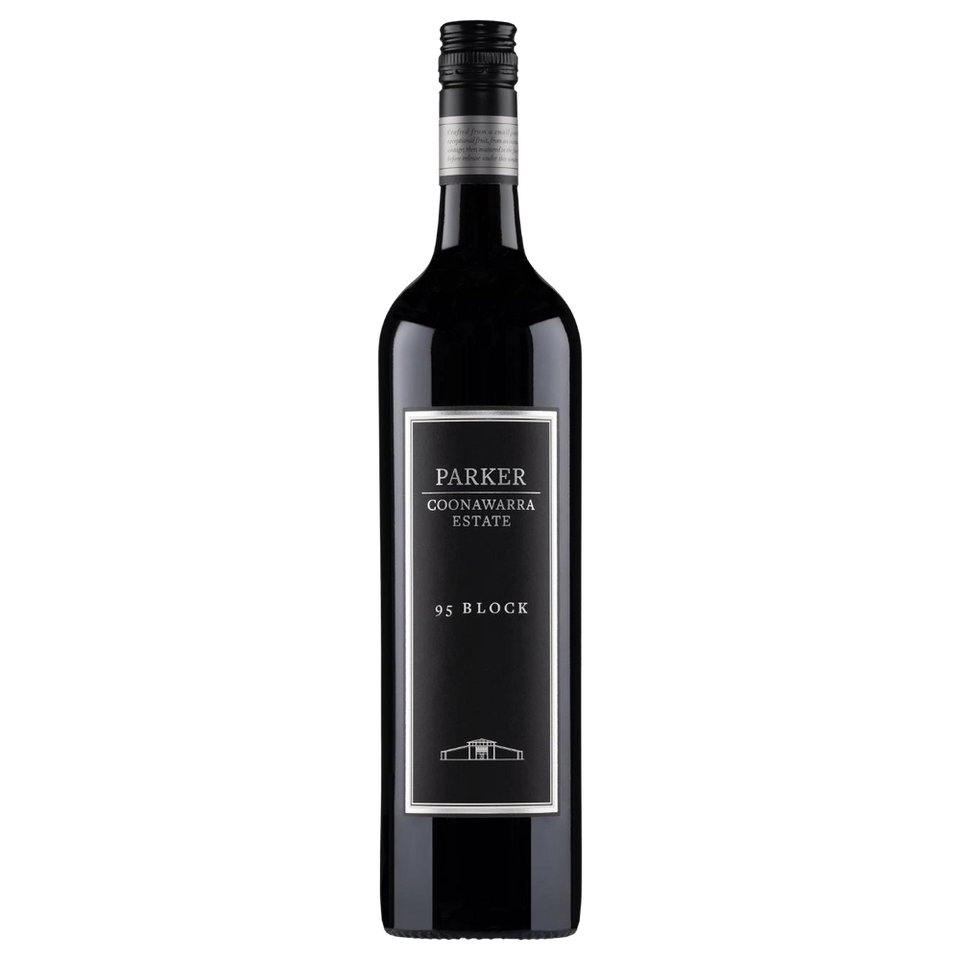 A bottle of Parker Estate Ninety Five Block 2022 750ml Red Wine