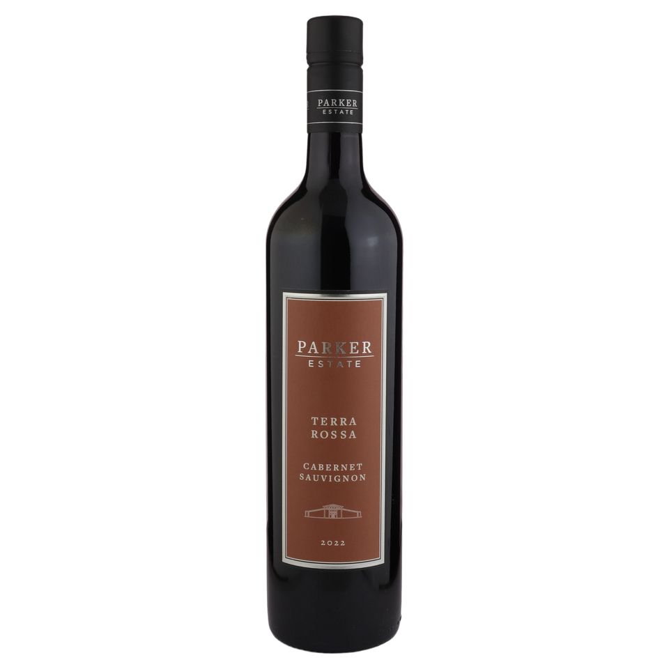 A bottle of Parker Estate Terra Rossa Cabernet Sauvignon 2022 750ml Red Wine