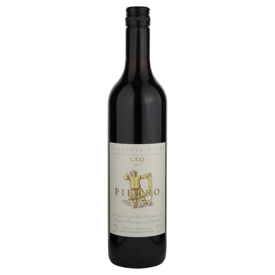 A bottle of 2021 Pierro LTC Cabernet Sauvignon Merlot 750ml Red Wine