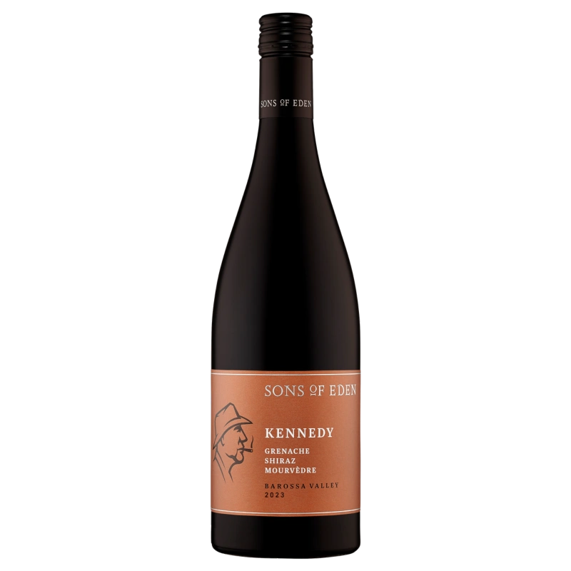 A bottle of Sons Of Eden Kennedy Grenache Shiraz Mourvedre 2023 750ml Red Wine
