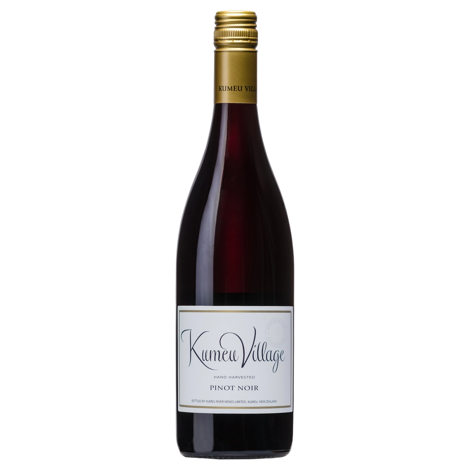 A bottle of 2025 Kumeu River Village Pinot Noir 750ml Red Wine