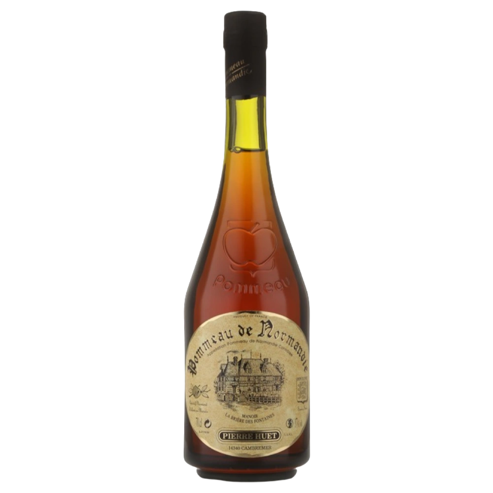 A bottle of Pierre HUET Pommeau de Normandie AOC 17% 700ml