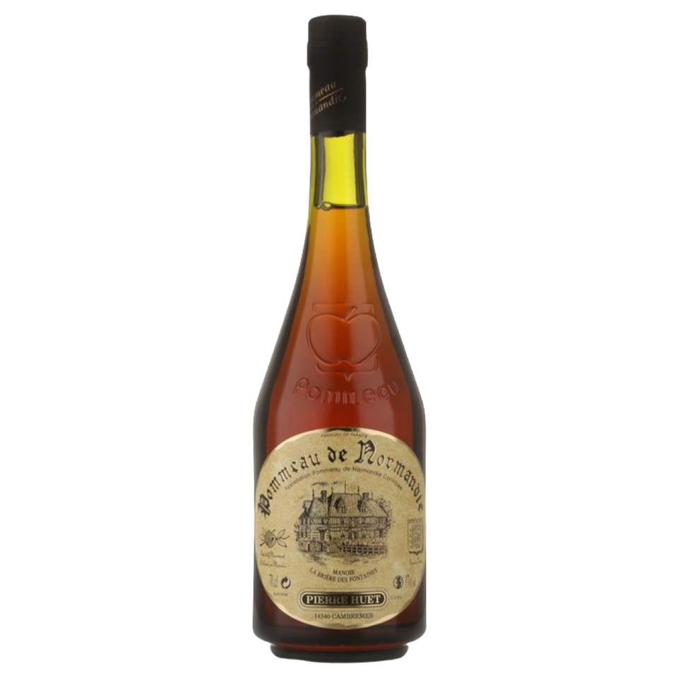 A bottle of Pierre HUET Pommeau de Normandie AOC 17% 700ml