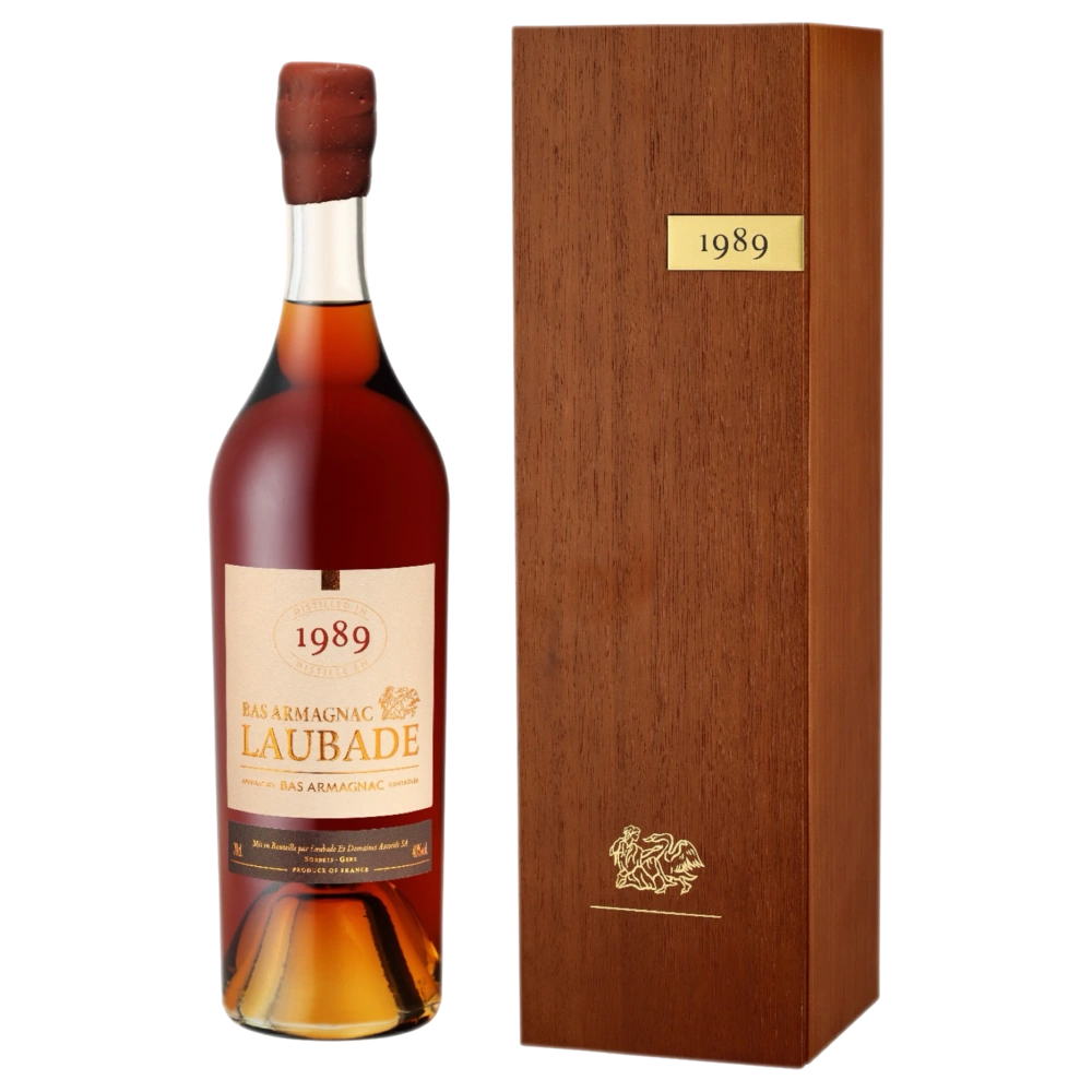 A bottle of 1989 Chateau de Laubade Bas Armagnac Vintage 40% 700ml
