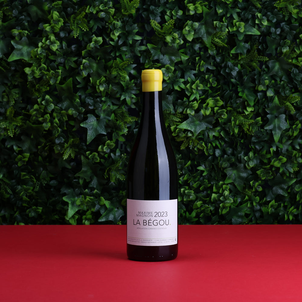 A bottle of Maxime Magnon Corbieres Blanc La Begou 2023 750ml White Wine