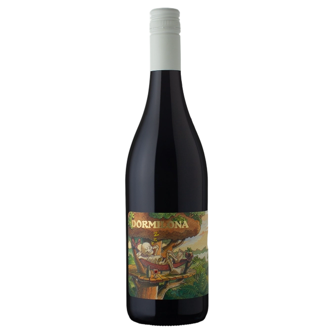 A bottle of 2025 Dormilona Malbec 750ml Red Wine