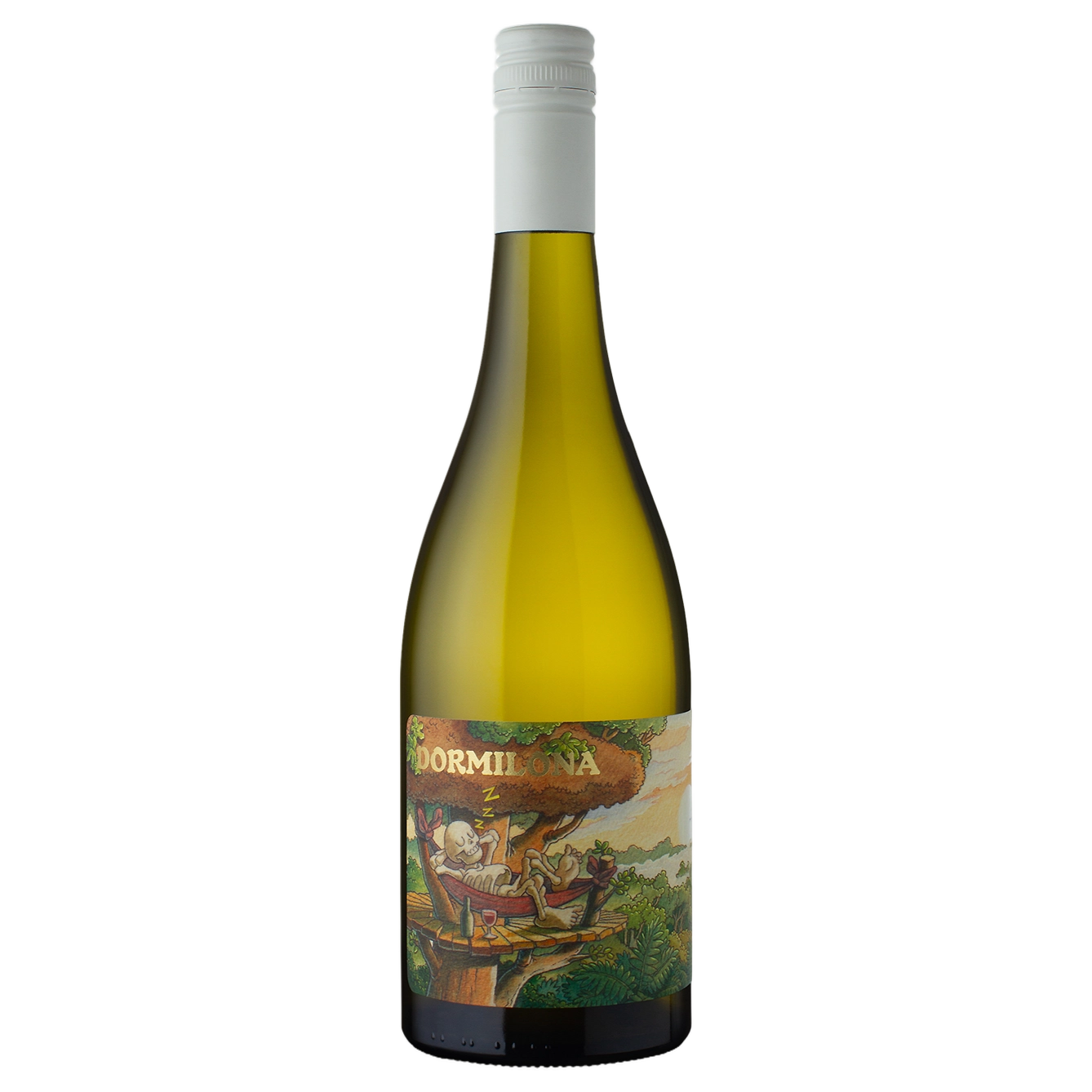 A bottle of 2024 Dormilona Chardonnay 750ml White Wine