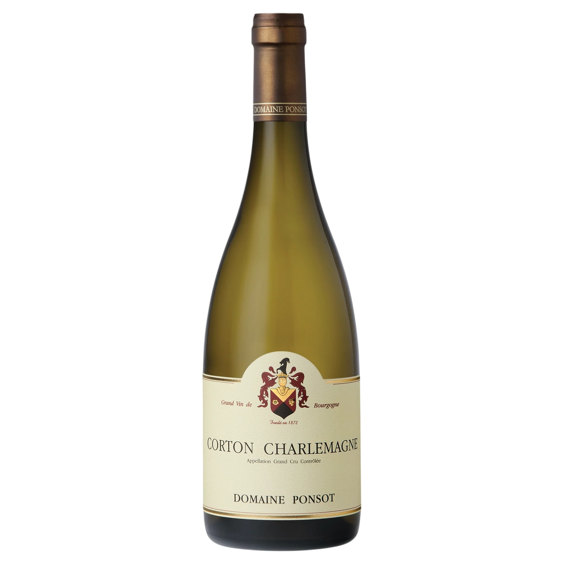 A bottle of 2022 Maison Ponsot Grand Cru Corton Charlemagne 750ml White Wine