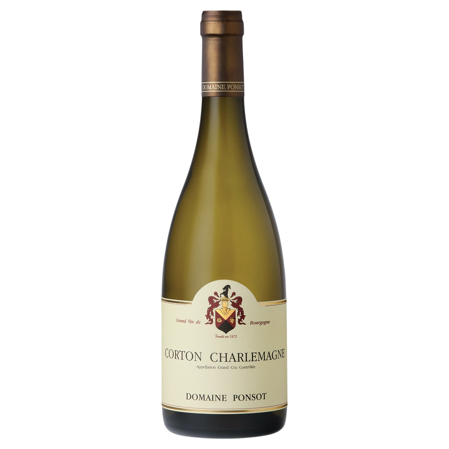 A bottle of 2022 Maison Ponsot Grand Cru Corton Charlemagne 750ml White Wine