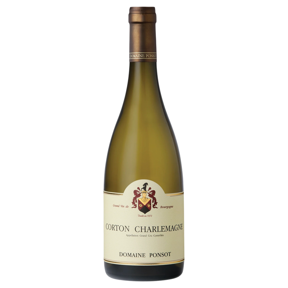 A bottle of 2022 Maison Ponsot Grand Cru Corton Charlemagne 750ml White Wine