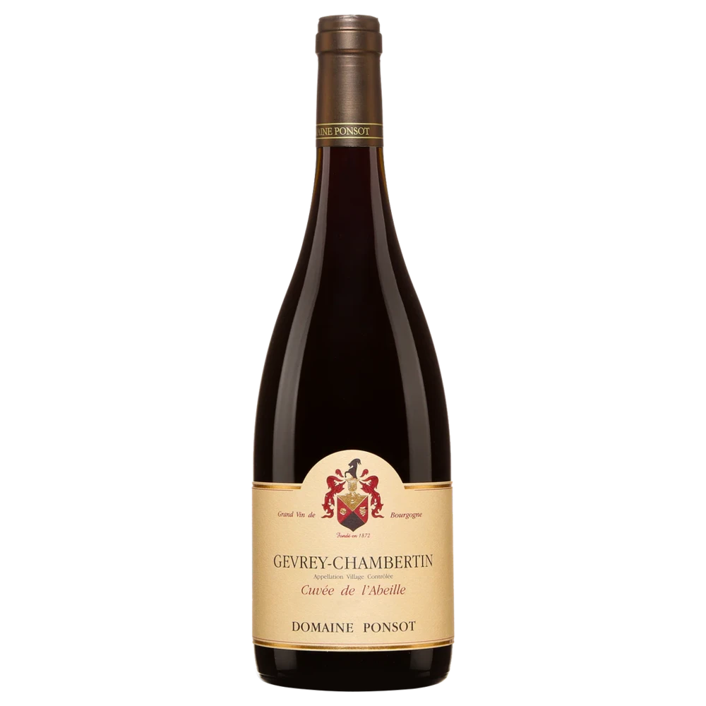 A bottle of 2022 Domaine Ponsot Gevrey Chambertin Cuvée de l'Abeille 750ml Red Wine